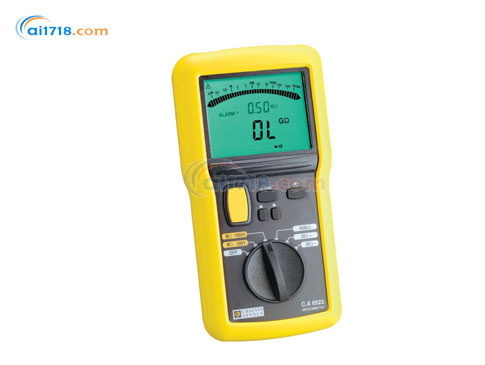 法國CA6523<a href='http://www.globaltoycompany.com/tongyi.html'>絕緣電阻</a>表