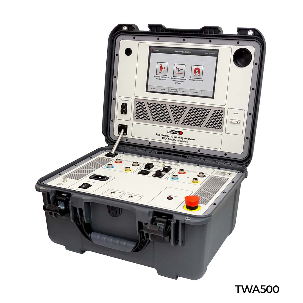 瑞典DV POWER TWA500<a href='http://www.globaltoycompany.com/Cpzx/bianyaqiceshiyi/dvpowertrt.html'>三相變壓器</a>有載分接開關測試儀